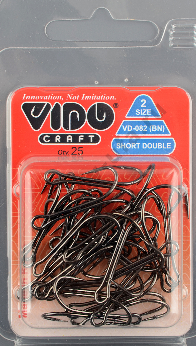 Крючок-двойник Vido Short Double (Bln) № 2 