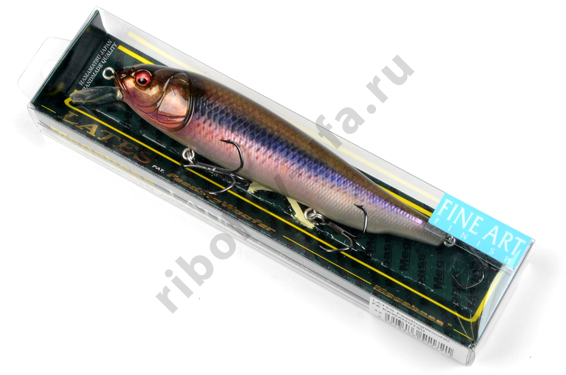 Воблер Megabass Lates Feeding Woofer 120 мм, 16.8 гр., 0.0-2.0 м (FA Kawamutsu)