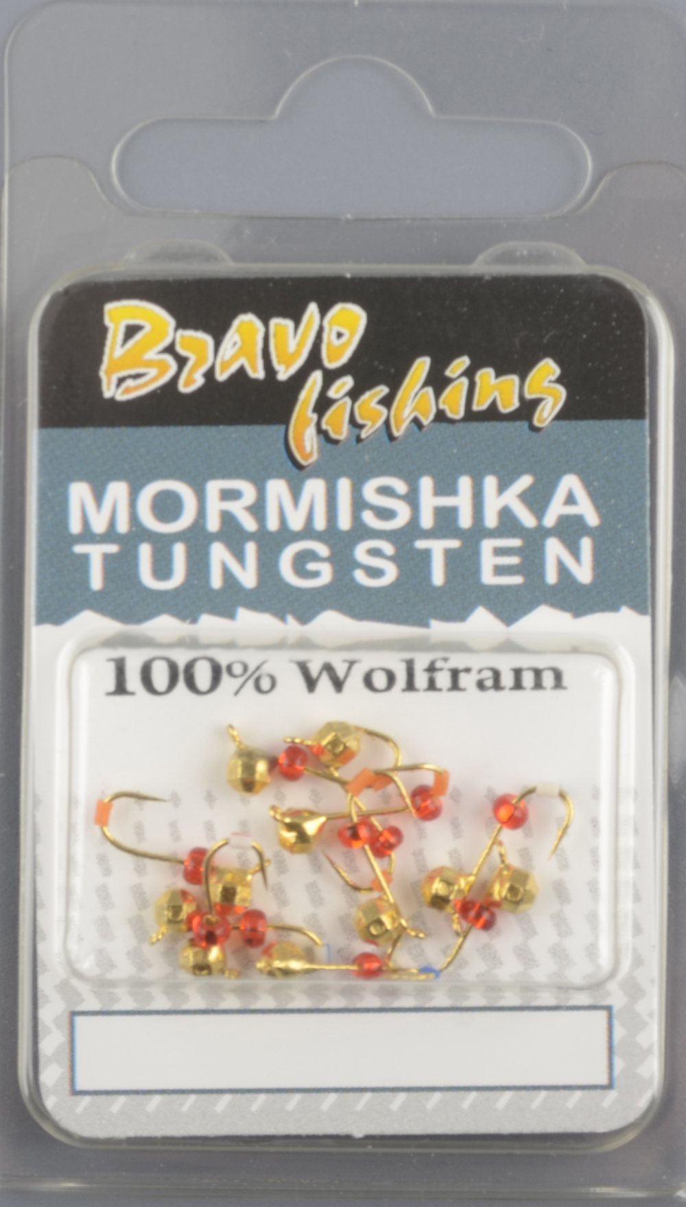 Мормышка вольфрам Bravo Fishing Шар с ушком крупная грань 3.0 мм 0.22 гр Go