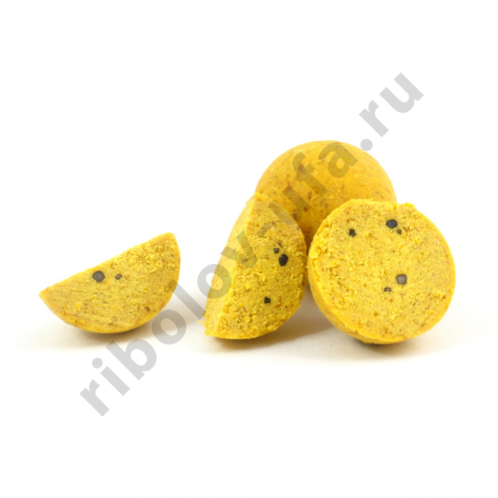 Бойлы GBS Baits тонущие насадочные 20мм 1кг Pineapple Ананас