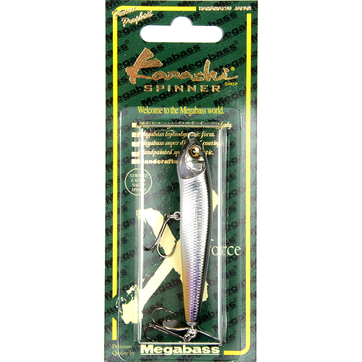 Воблер Megabass Karashi Spinner 6гр 70мм #GC Chiayu 544064