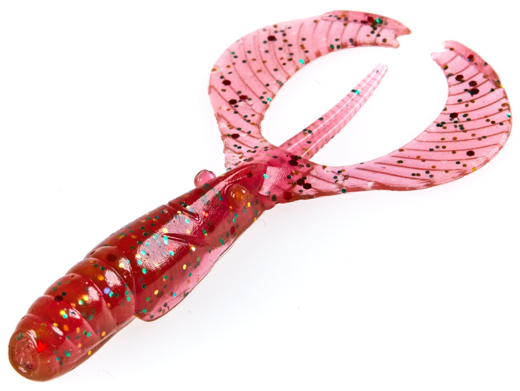 Силиконовая приманка Lucky John Pro Series Curly Shrimp 2.0in 5.0см /S14