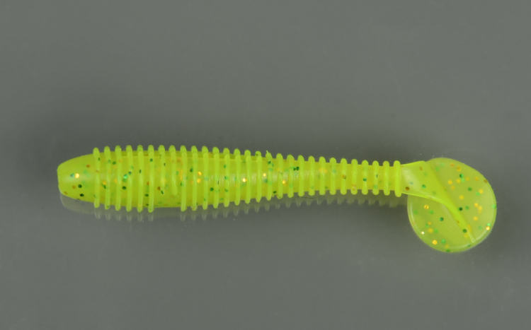 Силиконовая приманка Kosadaka Revolt-SK 90 мм, цвет GR (3 шт/уп)