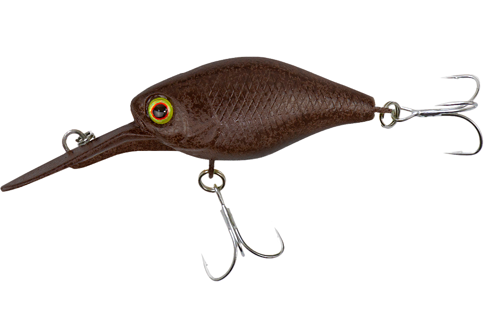 Воблер Jackall Diving Chubby 38 дл. 3.8 см, гл. 1.0-1.5 м, 4.3 гр., floating, цв. tackey brown