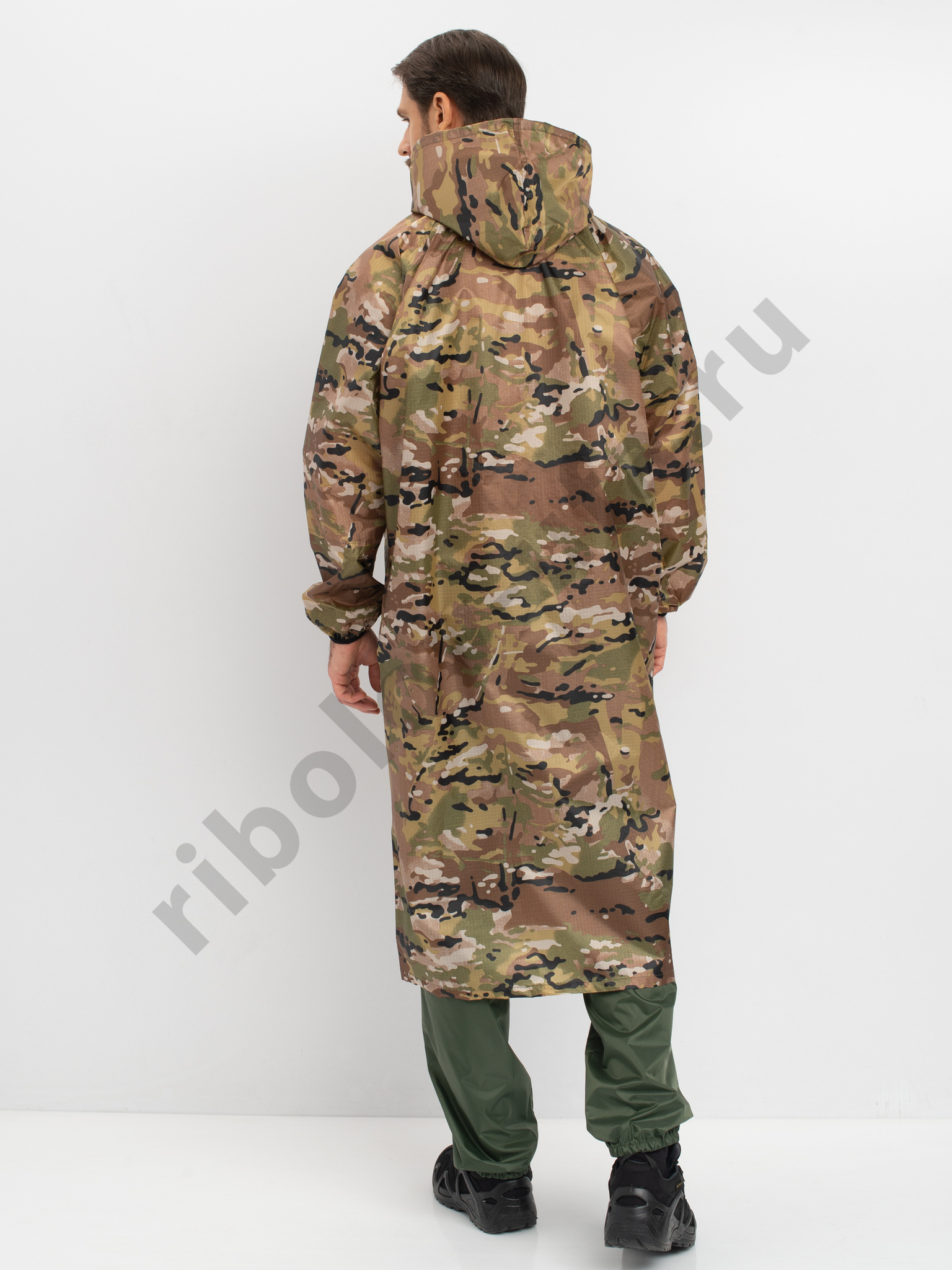 Плащ Huntsman  цв. Мультикам Ткань Таффета 3000мм р.48-50, рост 176