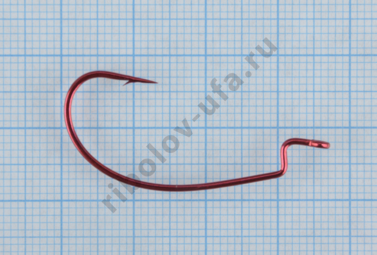 Офсетные крючки Decoy Kg Worm17R №1  (7шт/уп)
