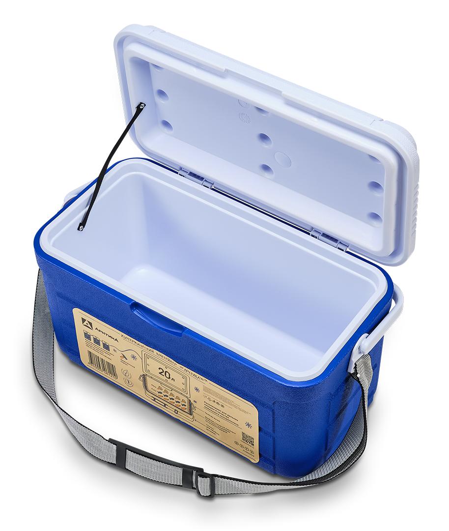 Изотермический контейнер тм Арктика 20л. 2,2кг (синий)