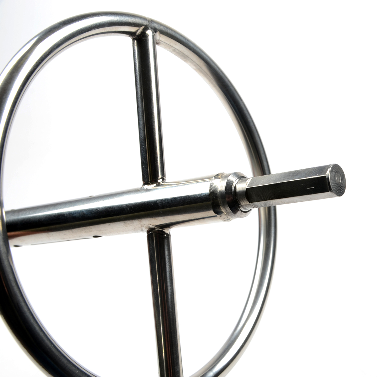 Адаптер Rod Stars 22 мм под шуруповерт с кругом  (нержавейка) 