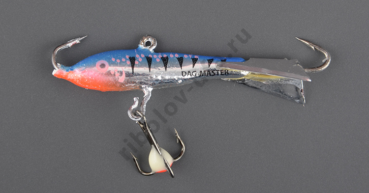 Балансир Dag Master RAP 6гр. цв. 2 хром. хвост