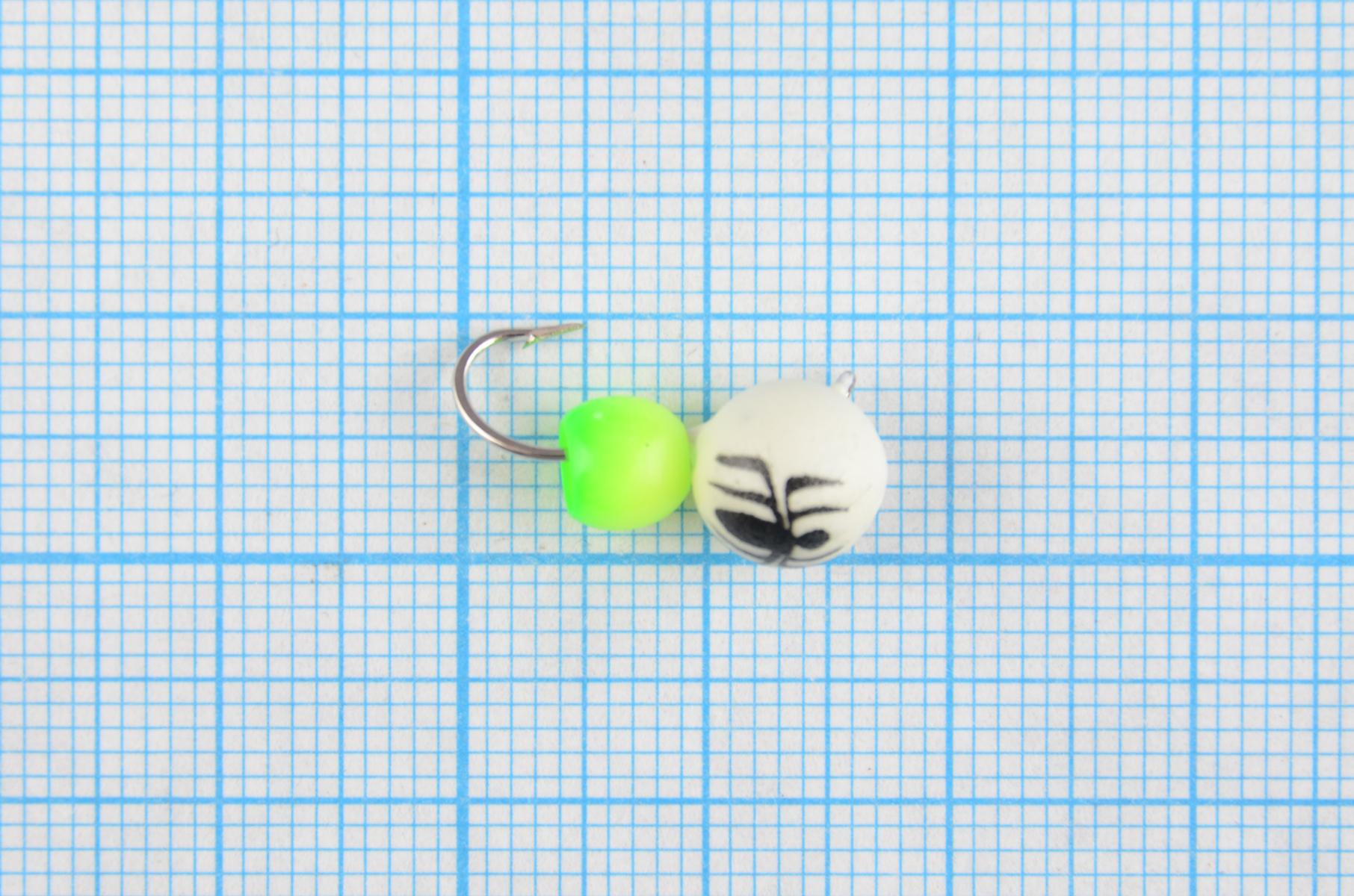 Мормышка Wormix материал WCP 60 Дробь фосфор d.7мм 2,54гр