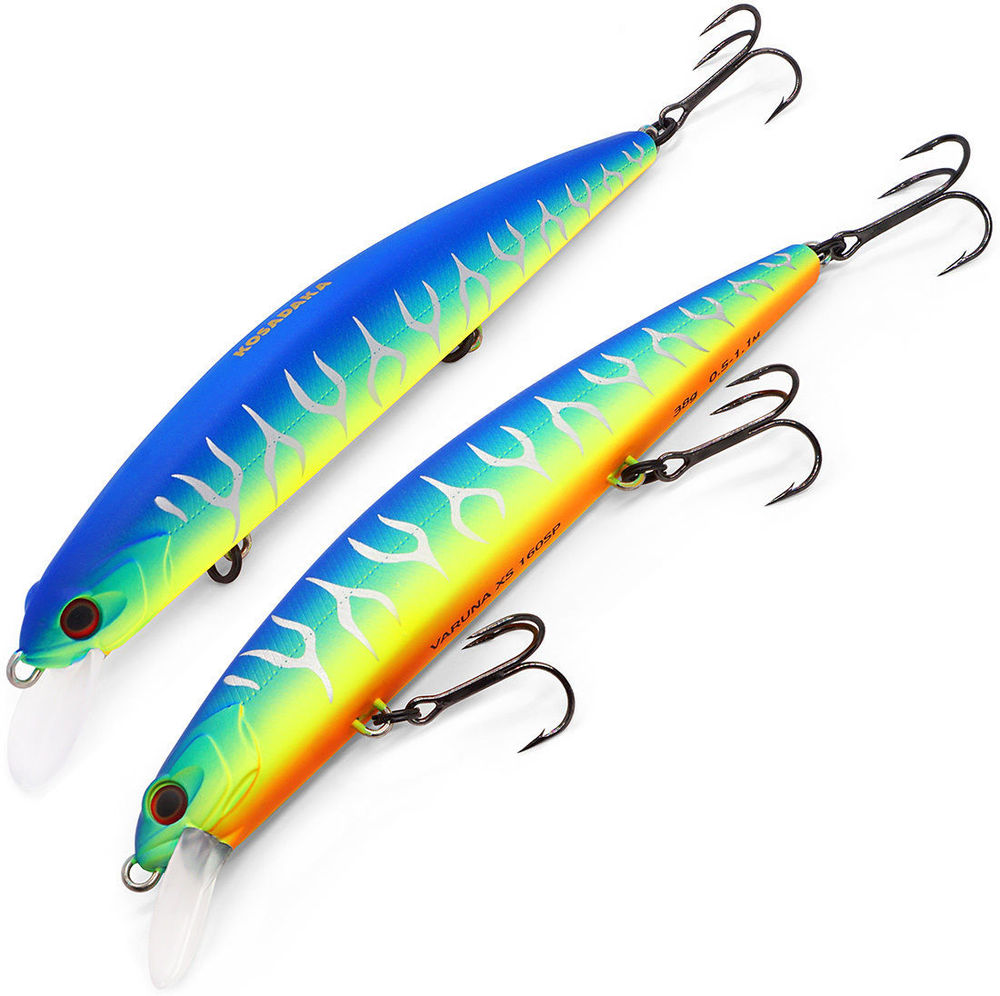 Воблер Kosadaka Varuna XS 160SP суспенд., 160мм, 38г, 0.5-1.1м, цв.REV