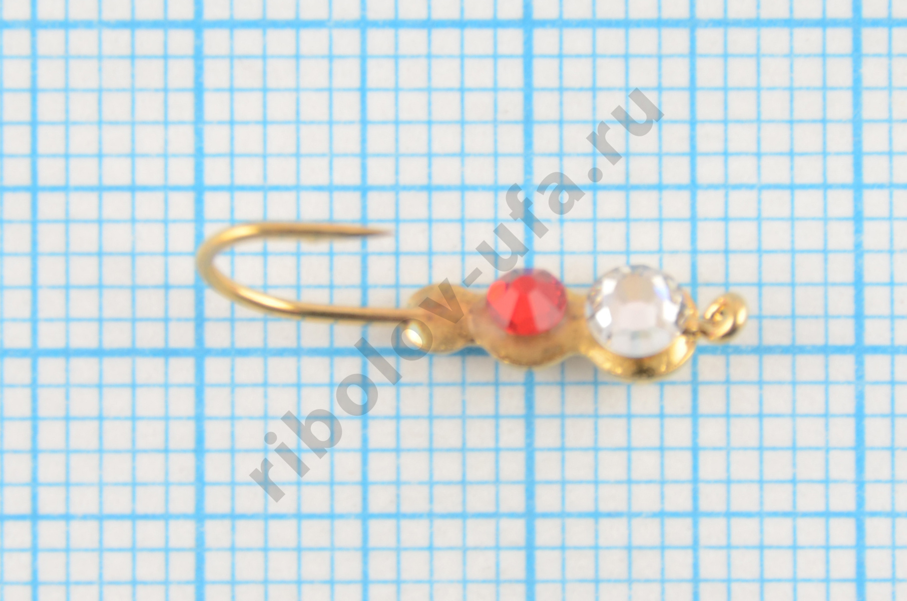 Мормышка вольфрам Bravo Fishing Муравей с ушком и Swarovski 4 мм 0,58гр Go