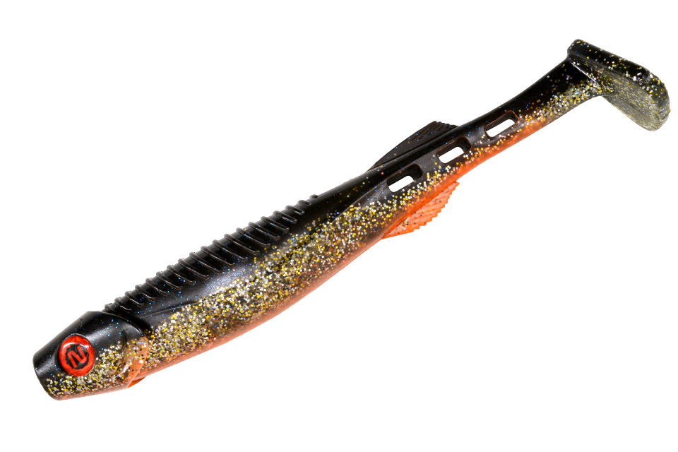 Силиконовая приманка Narval Biggy Boy 20cm #034-Black Prince