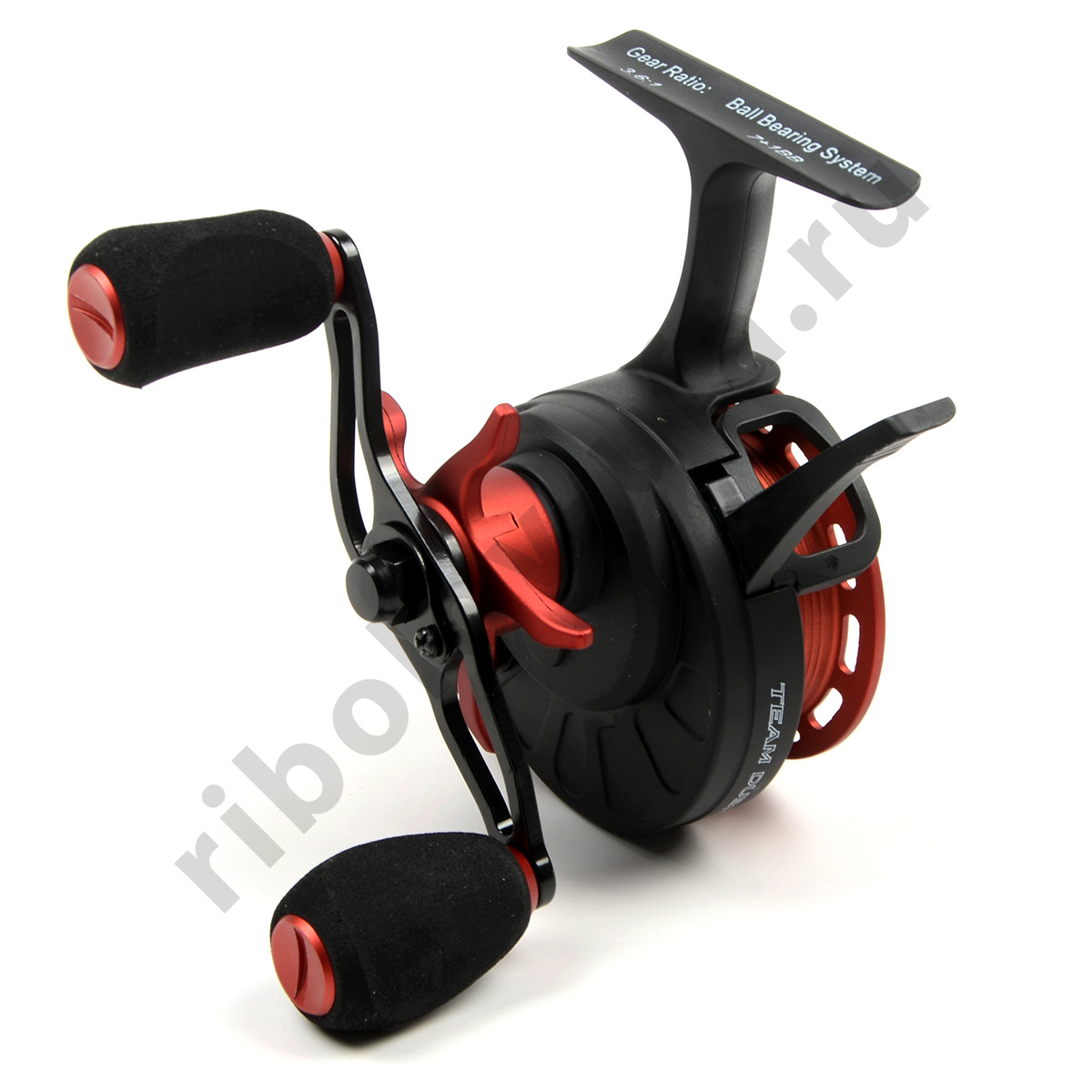 Катушка зимняя мульт. Jig It Team Dubna Vib Special G2, right hand