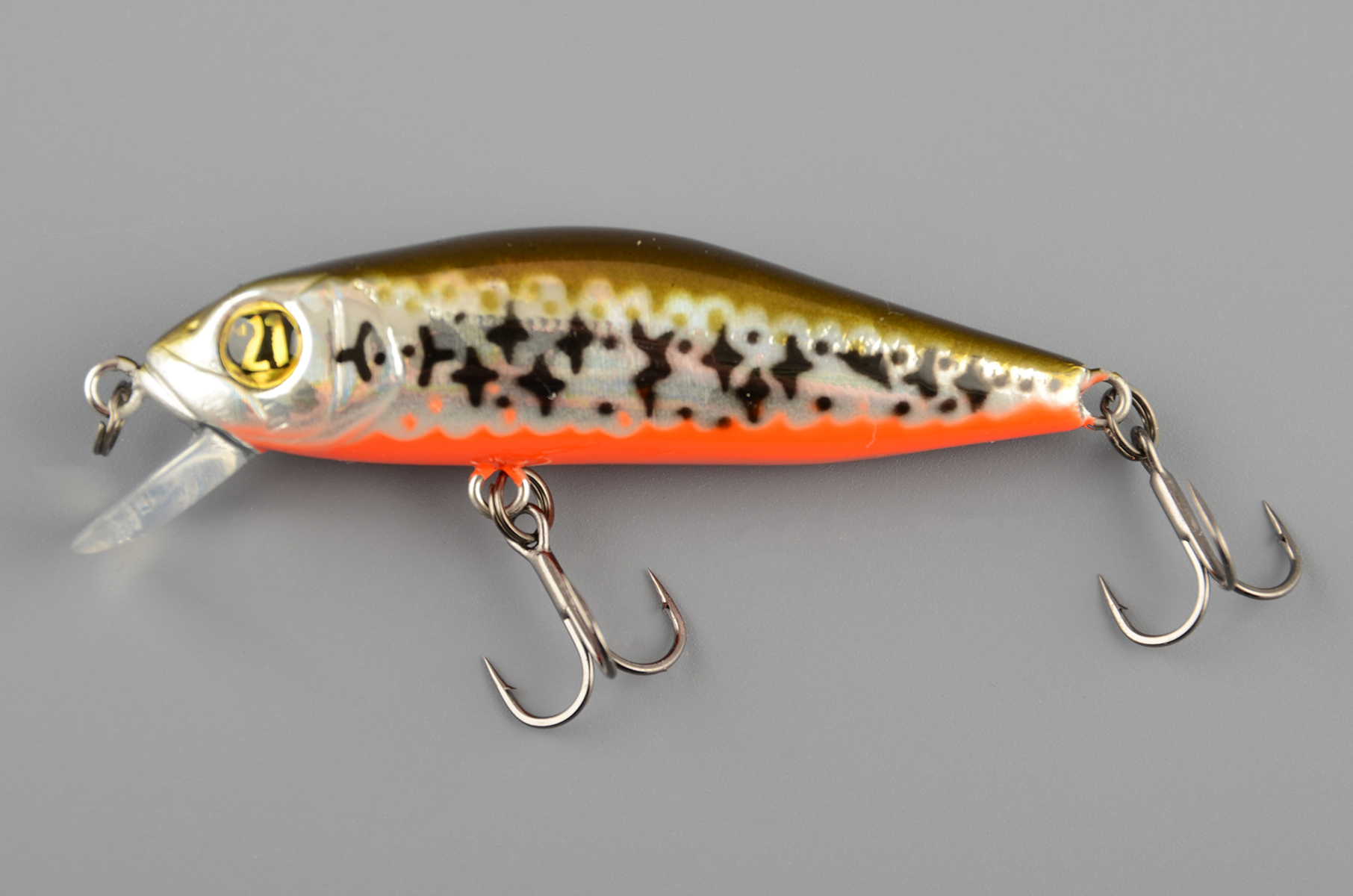 Воблер Pontoon 21 Crack Jack 58F-SR, 58мм., 4.6гр., погруж.0.8-1.0 м., №R53