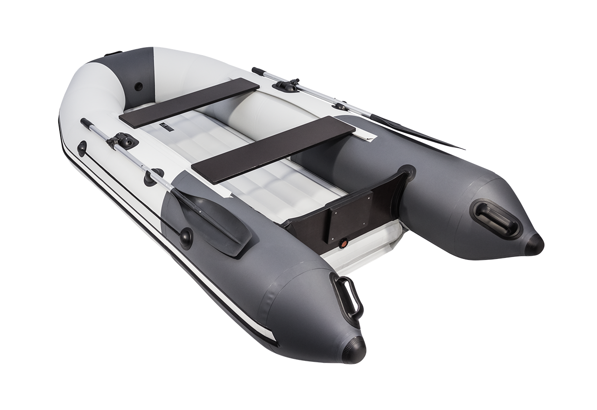 Лодка Таймень NX 2900 НДНД светло-серый/графит