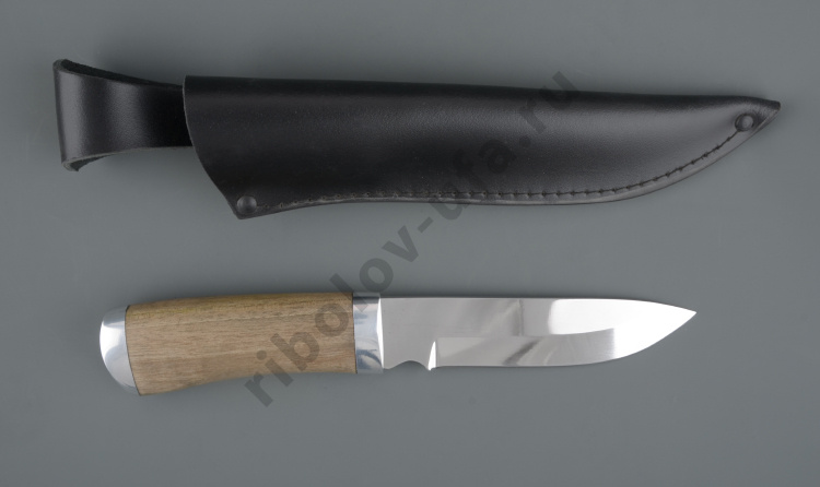 Нож Тур хирургич.нерж.сталь, 65х13, орех (ручная работа)