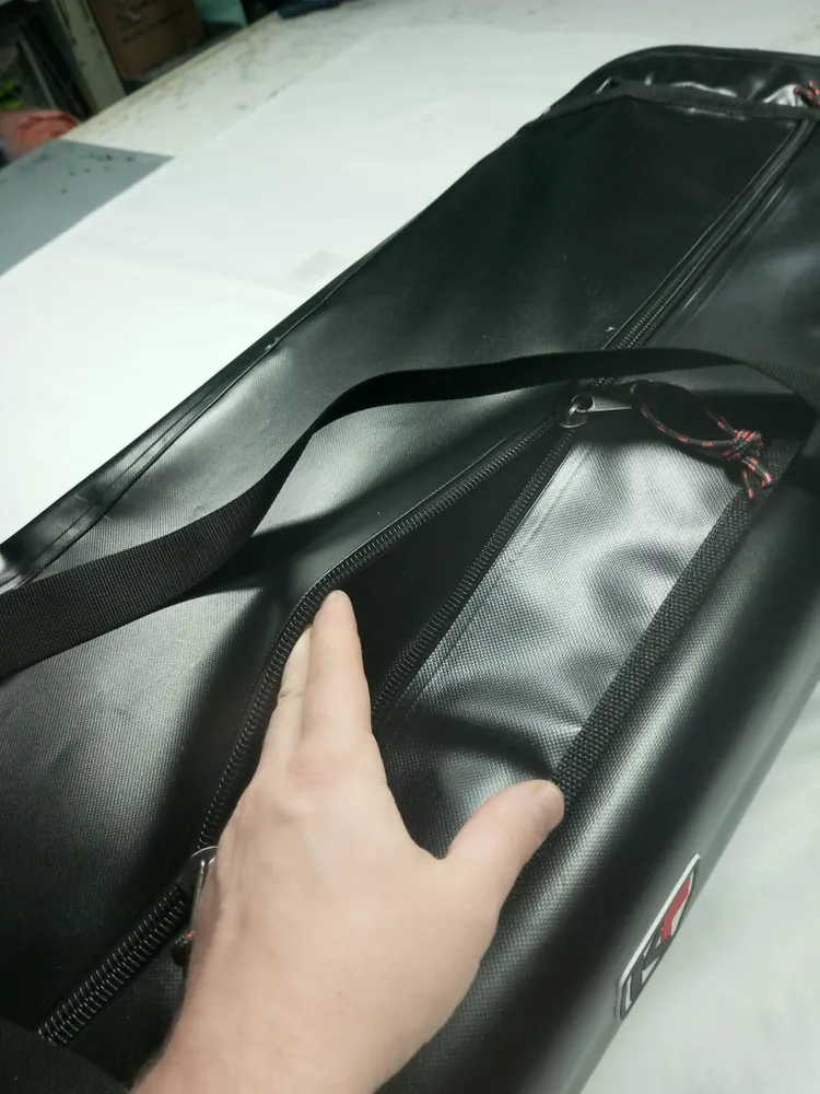 Сумка для снаряжения KF-fish ПВХ кф-люкс 100*30*40см