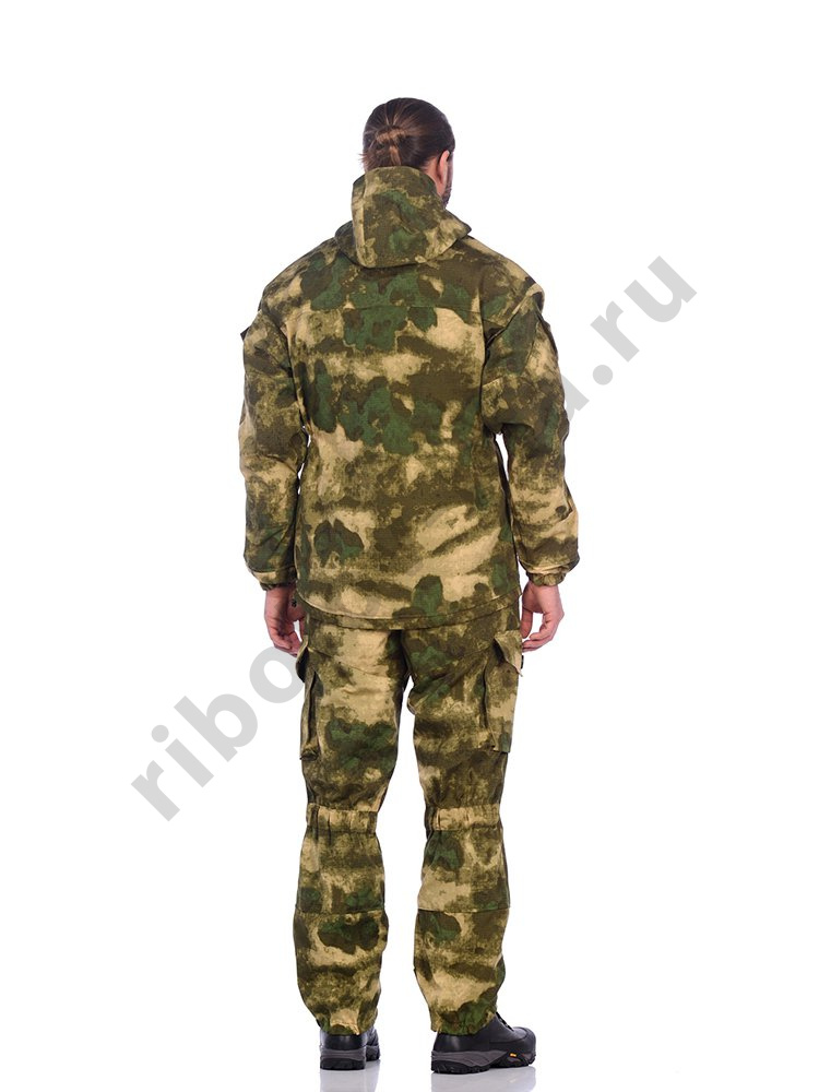 Костюм демисезон. Huntsman Горка-5 цв. Малахит ткань Смесовая Рип-Стоп р. 48-50 рост 170-176