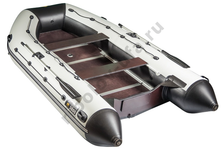 Лодка Ривьера Максима 3800 СК комби светло-серый/черный