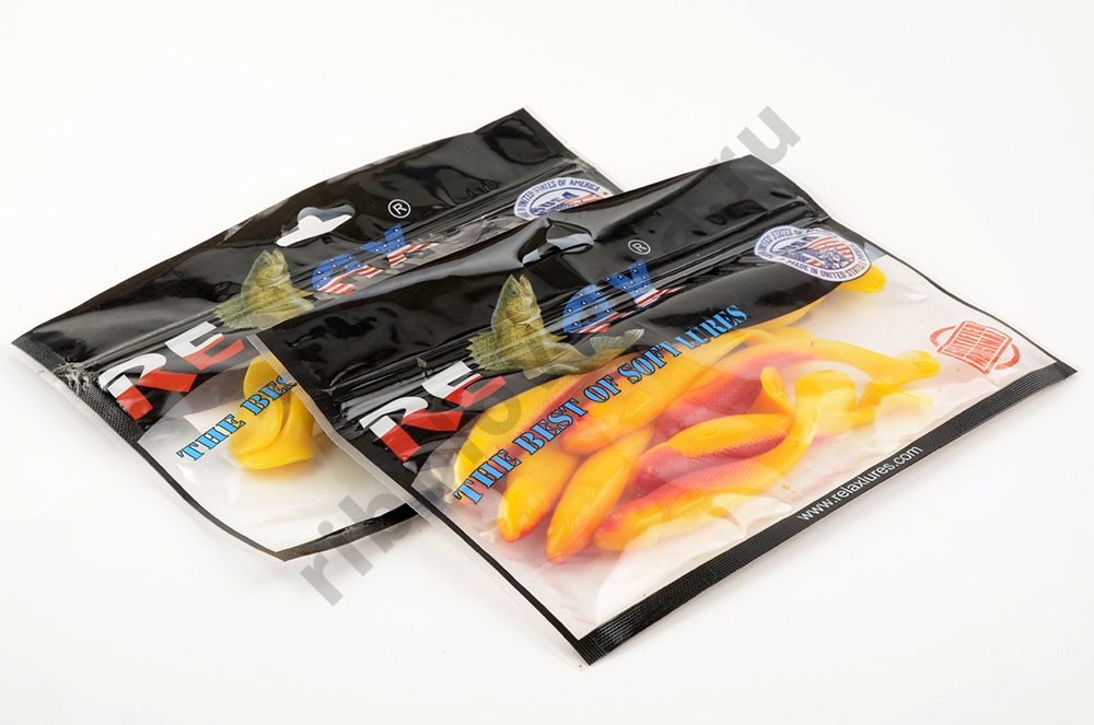 Силиконовая приманка Relax Ohio 4in 9см (10шт/уп) - S056R