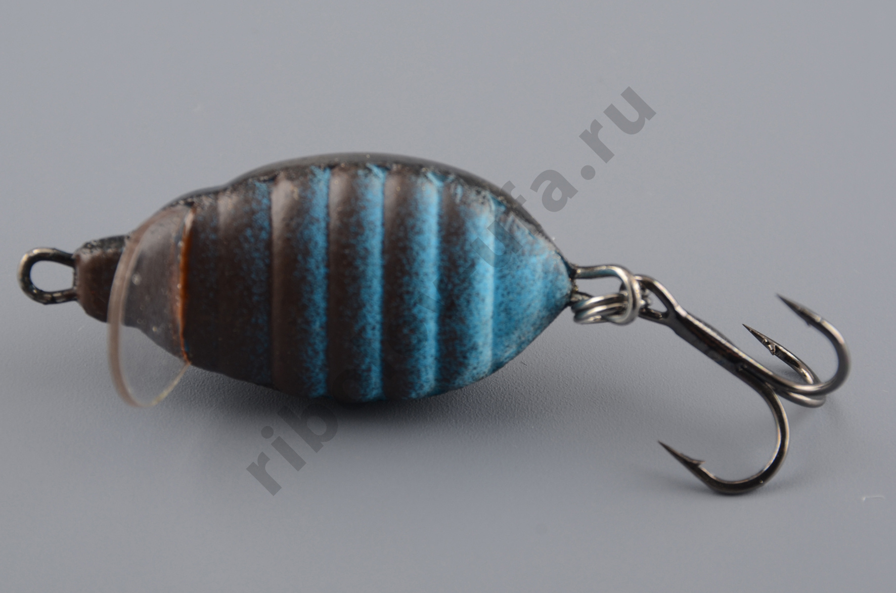 Воблер Белоречье Кренк Жук 3D 2гр тройник №10, цв. 2105