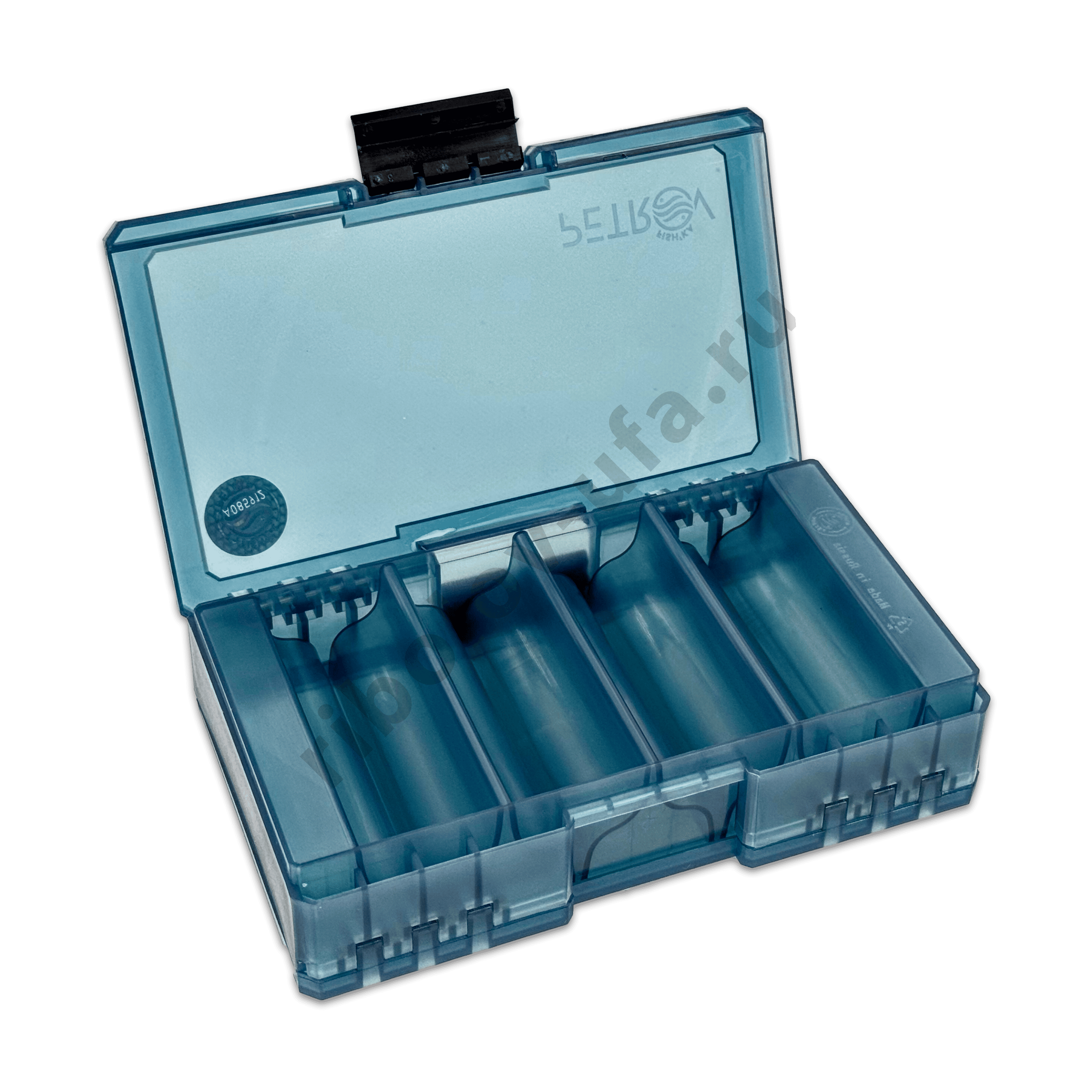 Коробка Fishka Petrov Воблер двусторонняя тонированная 165*98*39мм