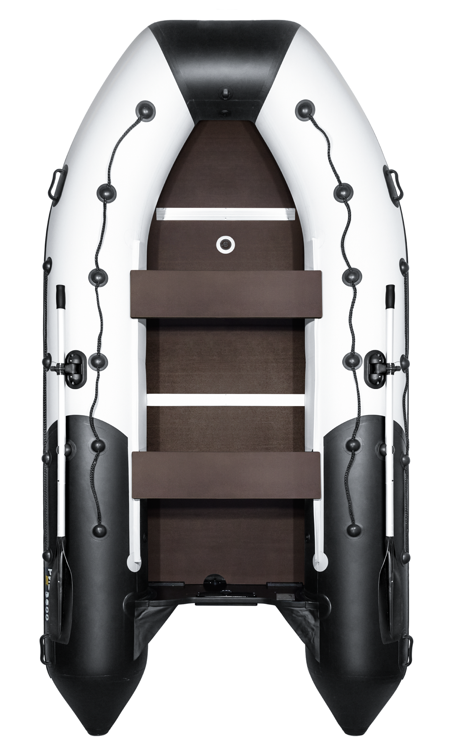 Лодка Ривьера Максима 3600 СК комби светло-серый/графит