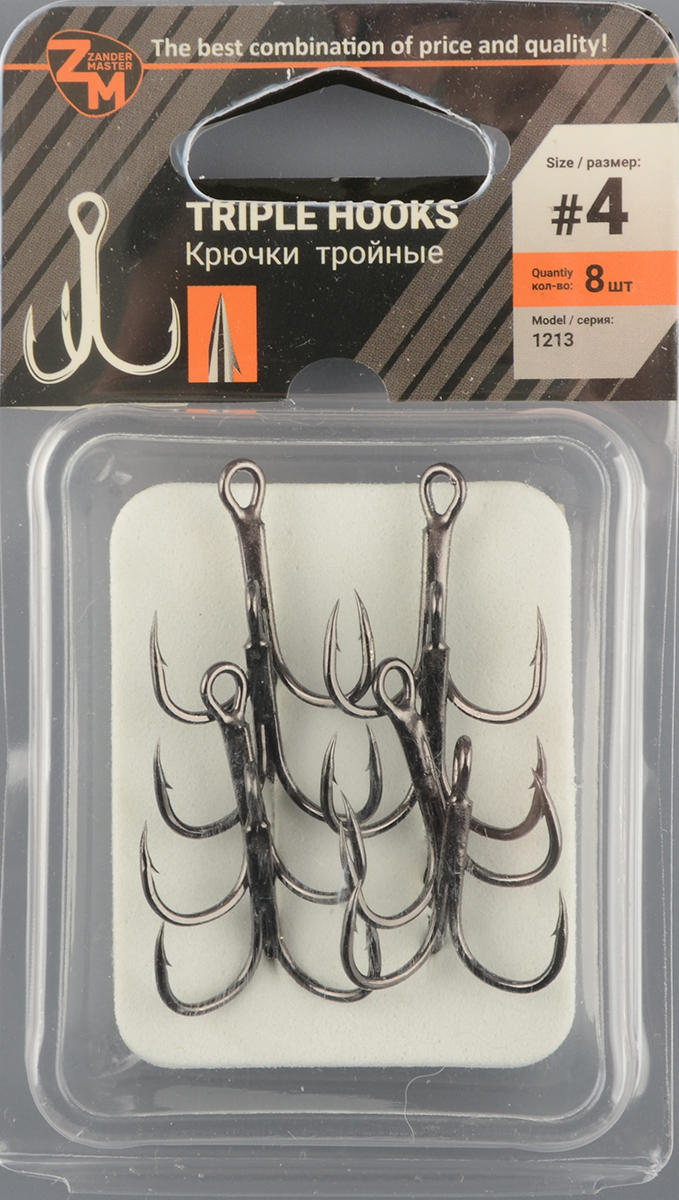Крючок-тройник Zander Master Owner 1213-4