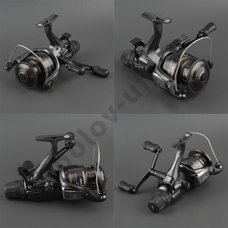 Катушка байтран. Shimano Baitrunner DL6000RB