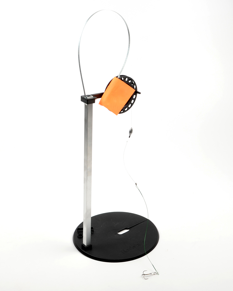 Жерлица Rod Stars оснащенная алюминевая стойка, катушка 75 мм