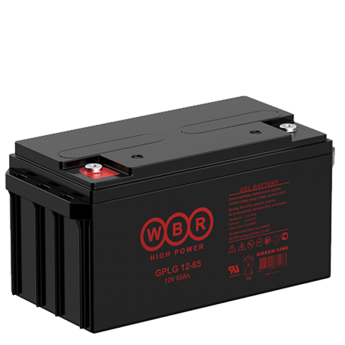 Аккумулятор WBR GPLG 12-65 NP