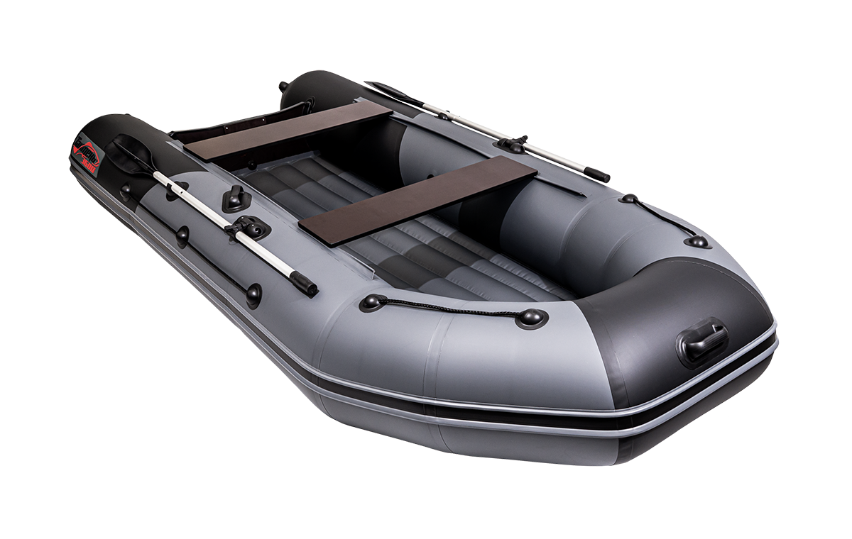Лодка Таймень NX 3600 НДНД PRO графит/черный