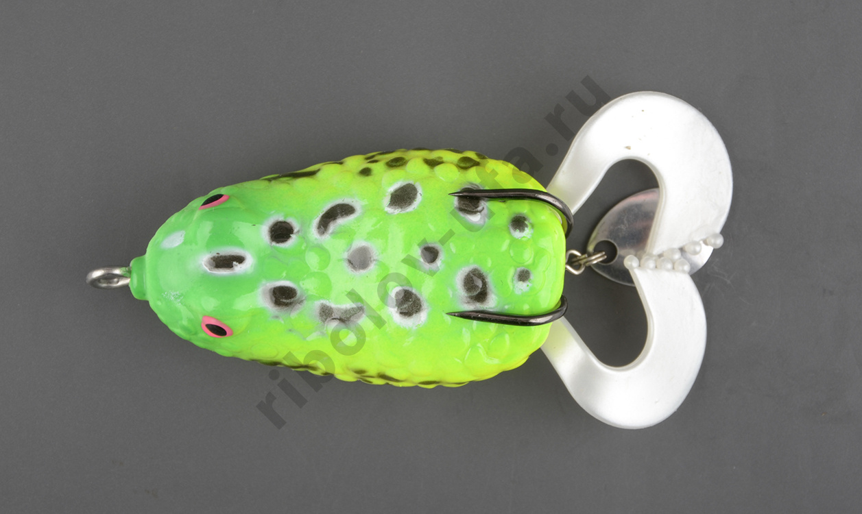 Лягушка незацепляйка Kosadaka оснащ. плав. спиннер LF17 50мм 12гр цв. C32