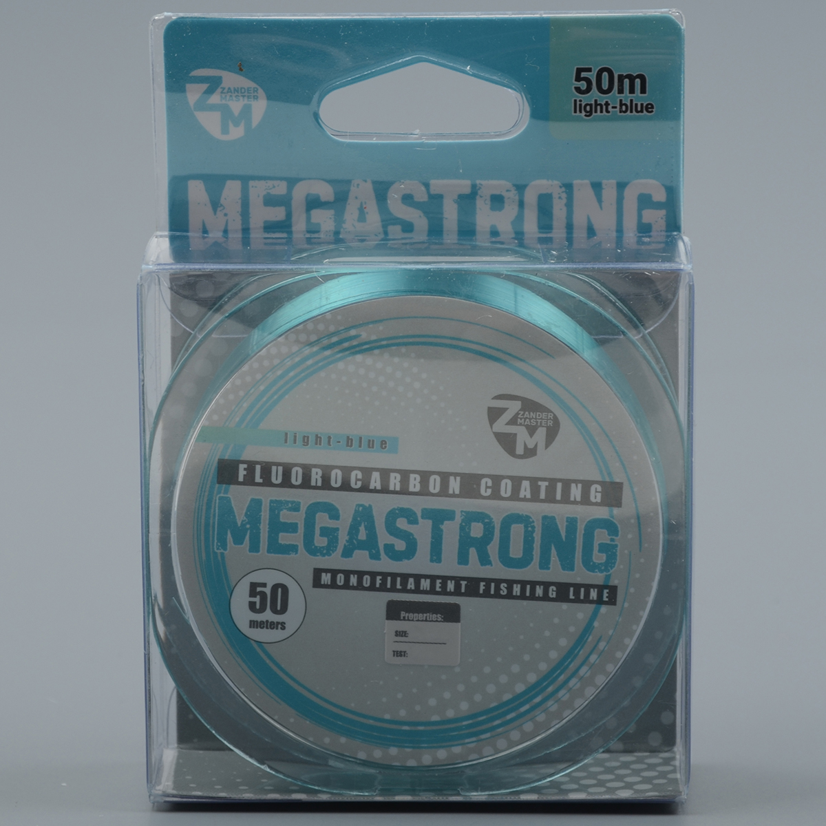 Леска Zander Master Megastrong 50м голубая 0,203