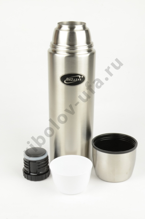 Термос Biostal-Охота узк.горло, чехол 1.2 л (NBP-1200B)