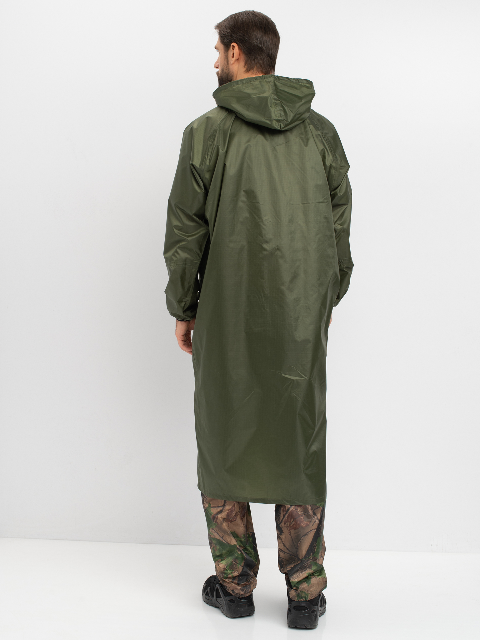 Плащ Huntsman  цв. Зеленый Ткань Таффета 3000мм р.56-58, рост 182