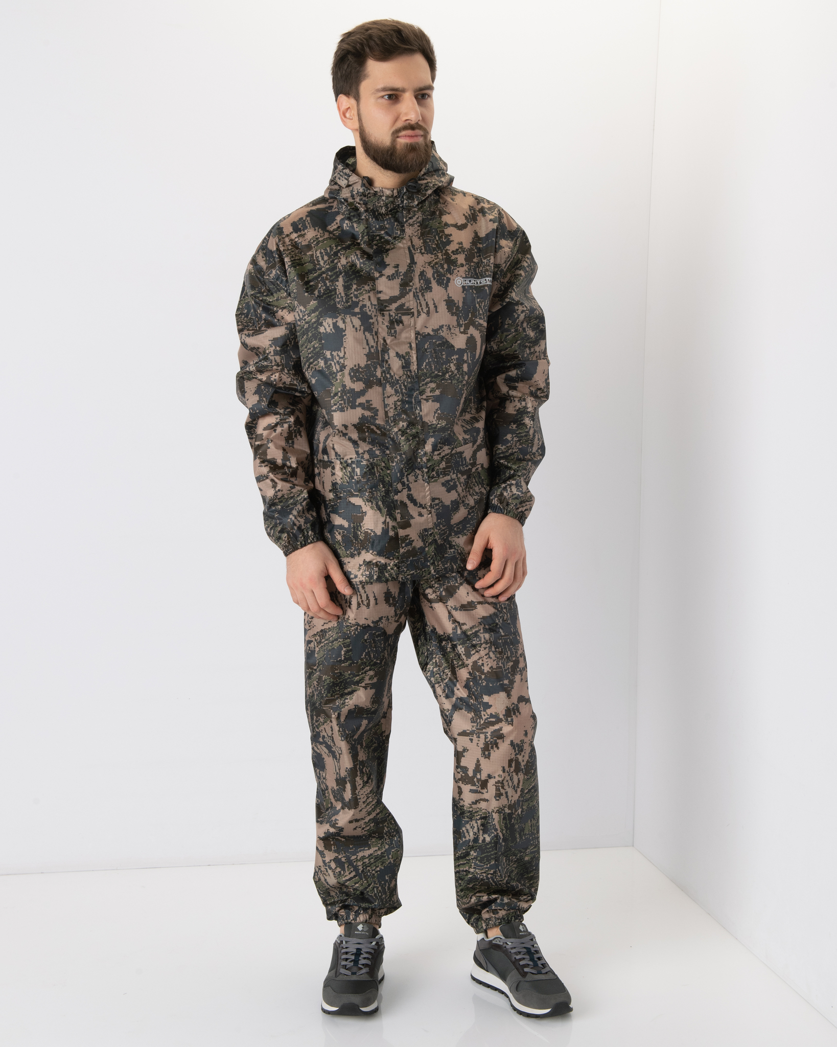 Костюм Huntsman Склон-2 цв. Камуфляж Лабиринт тк.Таффета Рип Стоп р. 52