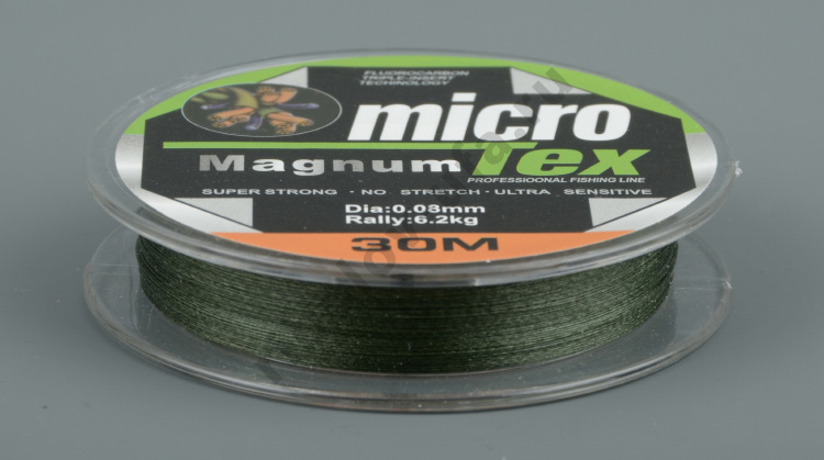 Шнур плетеный зимний No name Micro Magnum Tex 0,14mm (30m) К 
