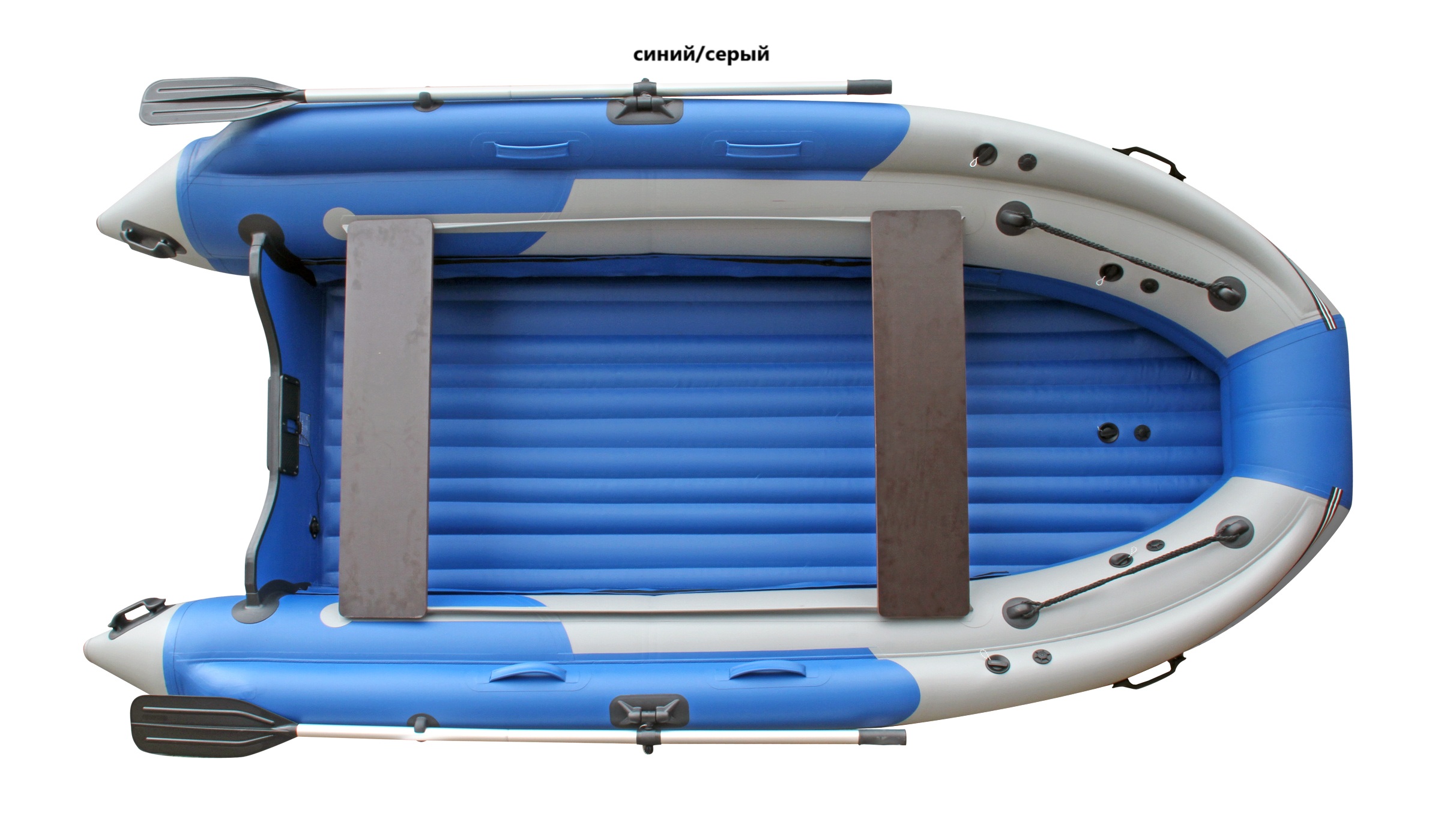 Лодка Skat Triton 390 Fi цв. син-сер