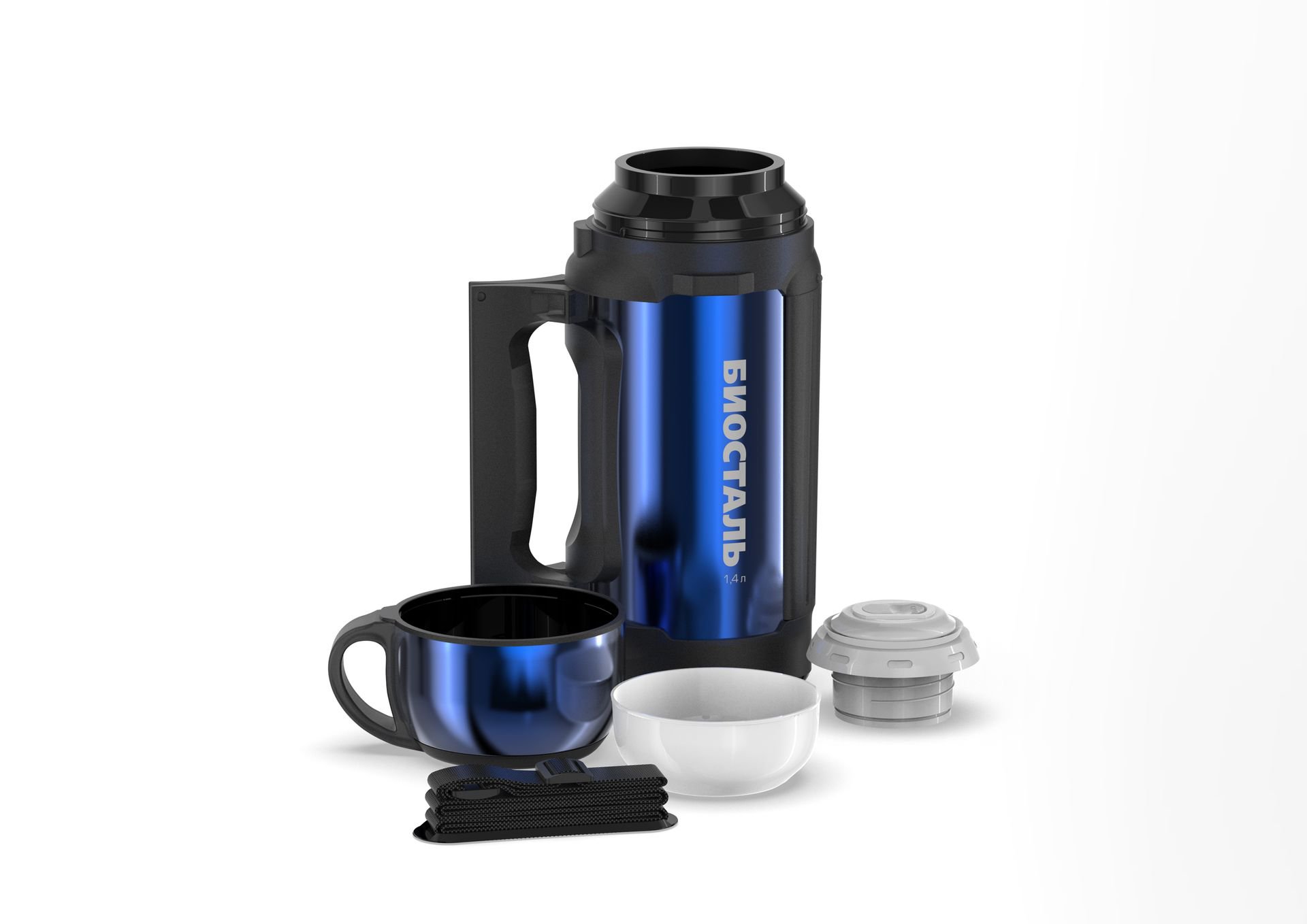 Термос Biostal-Авто универ. с руч. 1.7 л (NGC-1400)