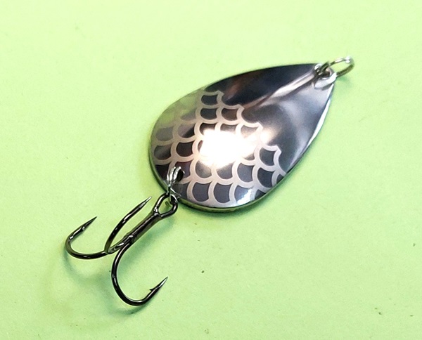 Блесна Люкс Нижегородская Ложка 10гр цв.01 серебро