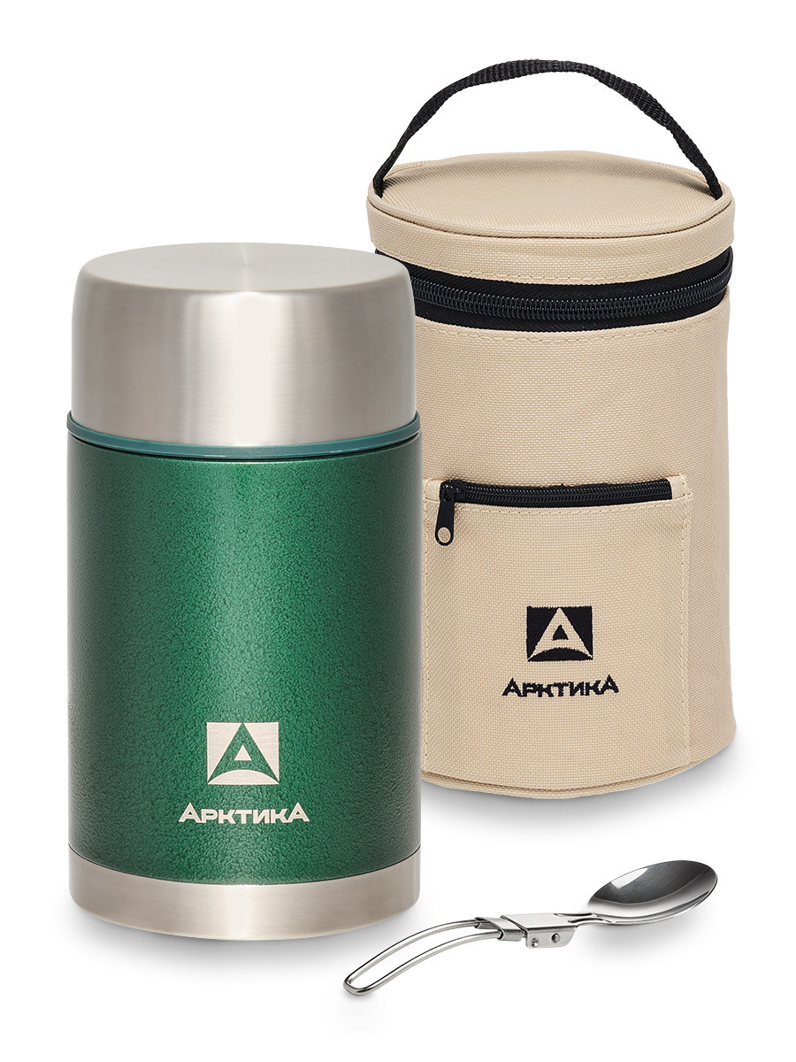 Термос Арктика 306-1000А с широким горлом 1,0л цв. зеленый 