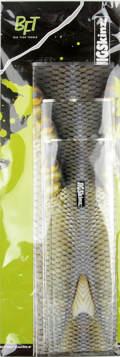 Термоусадочная пленка Strike Pro BFT JigSkinz для обновления приманок, 3 размера, 6 шт., цв. Плотва