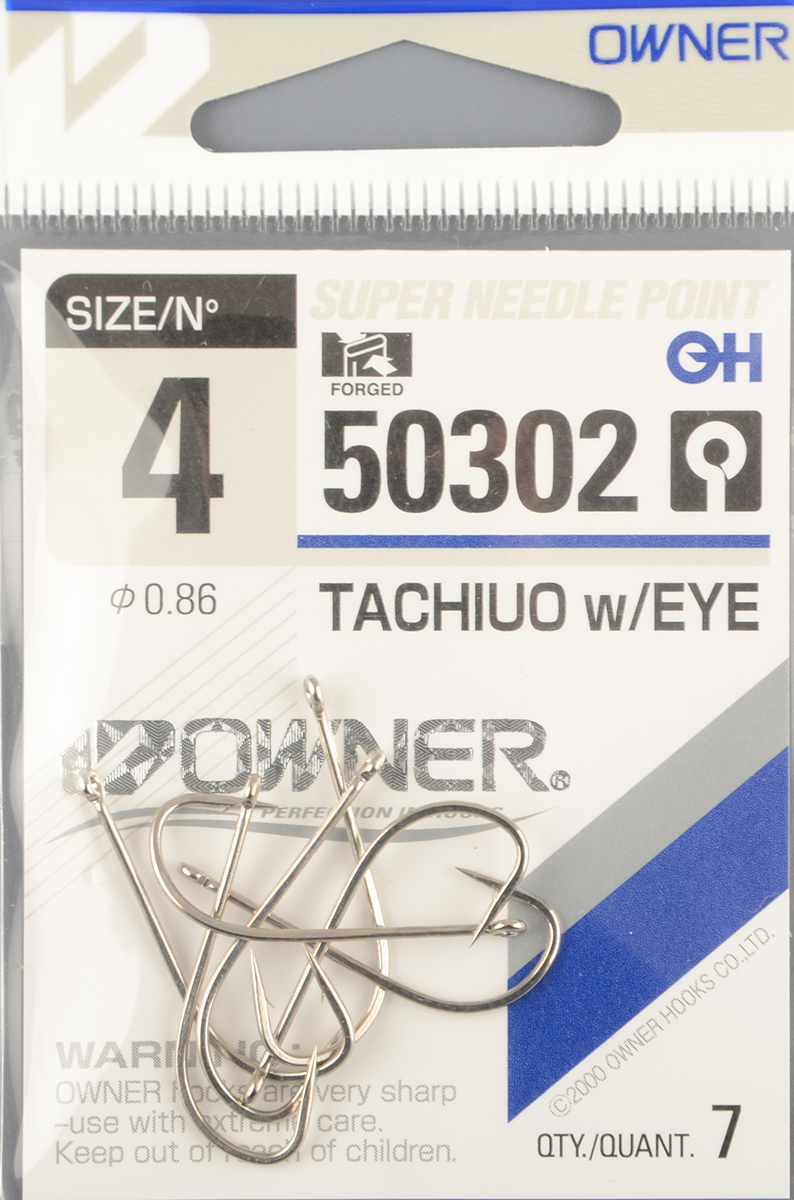 Одинарные крючки Owner 50302-04