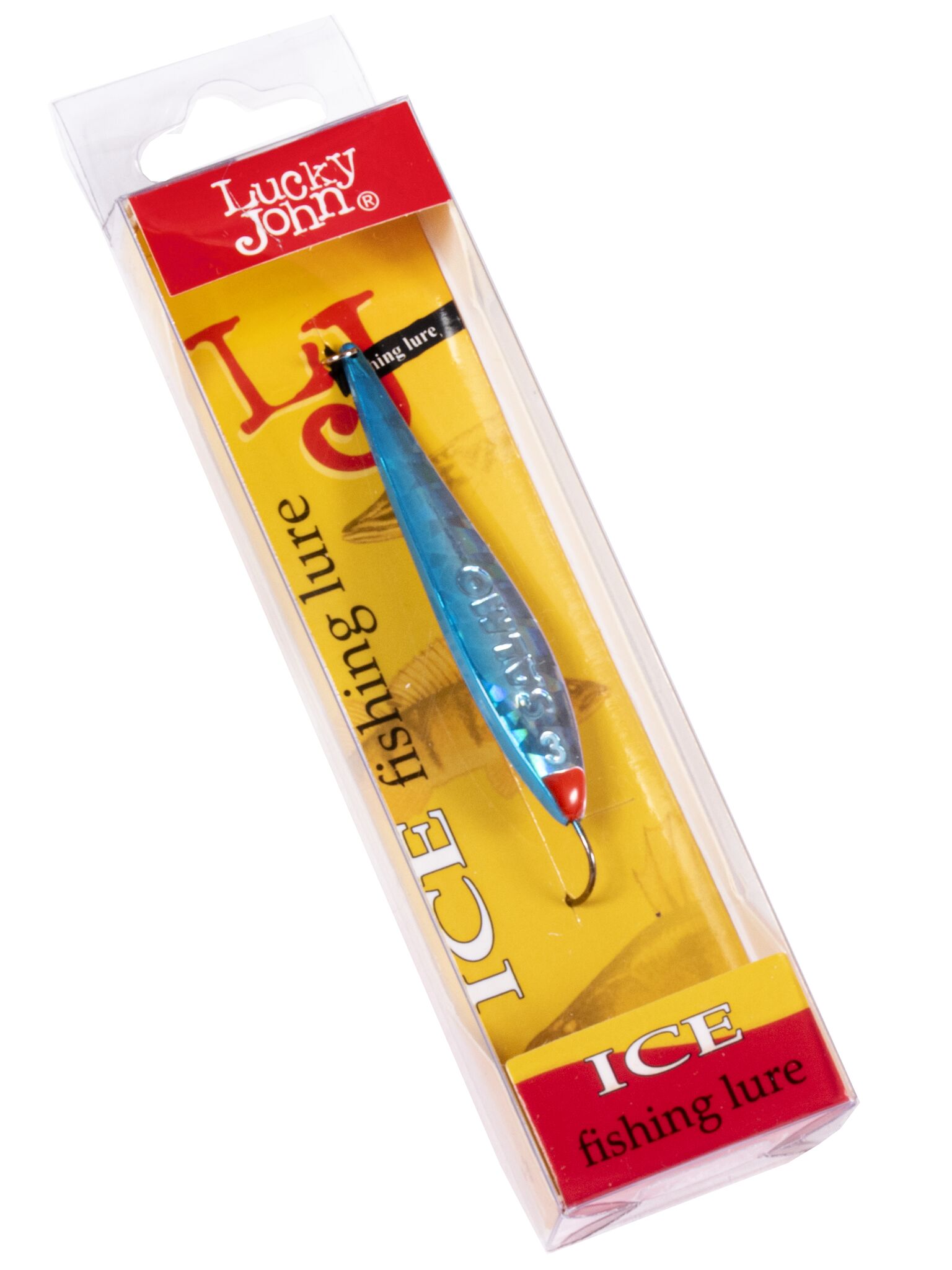 Блесна зимняя вертикал.Lucky John Model S-3 c впаян. кр. 6г Bi