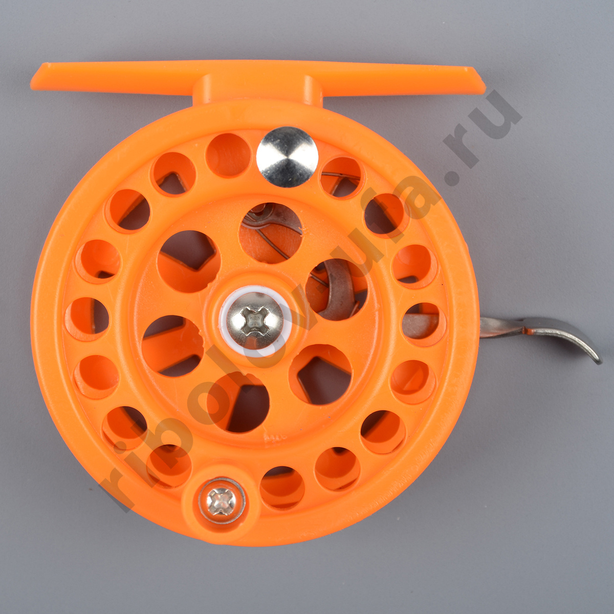 Катушка проводочная Kosadaka Explorer PM 60L Orang универс. пластик. с рычаж. спуском под левую руку