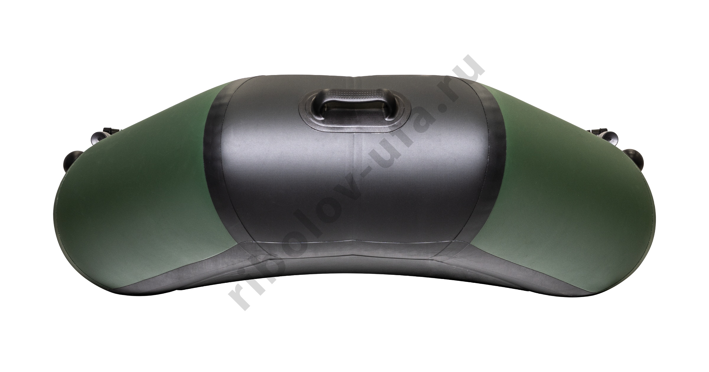 Лодка Аква 2600 зеленый/черный