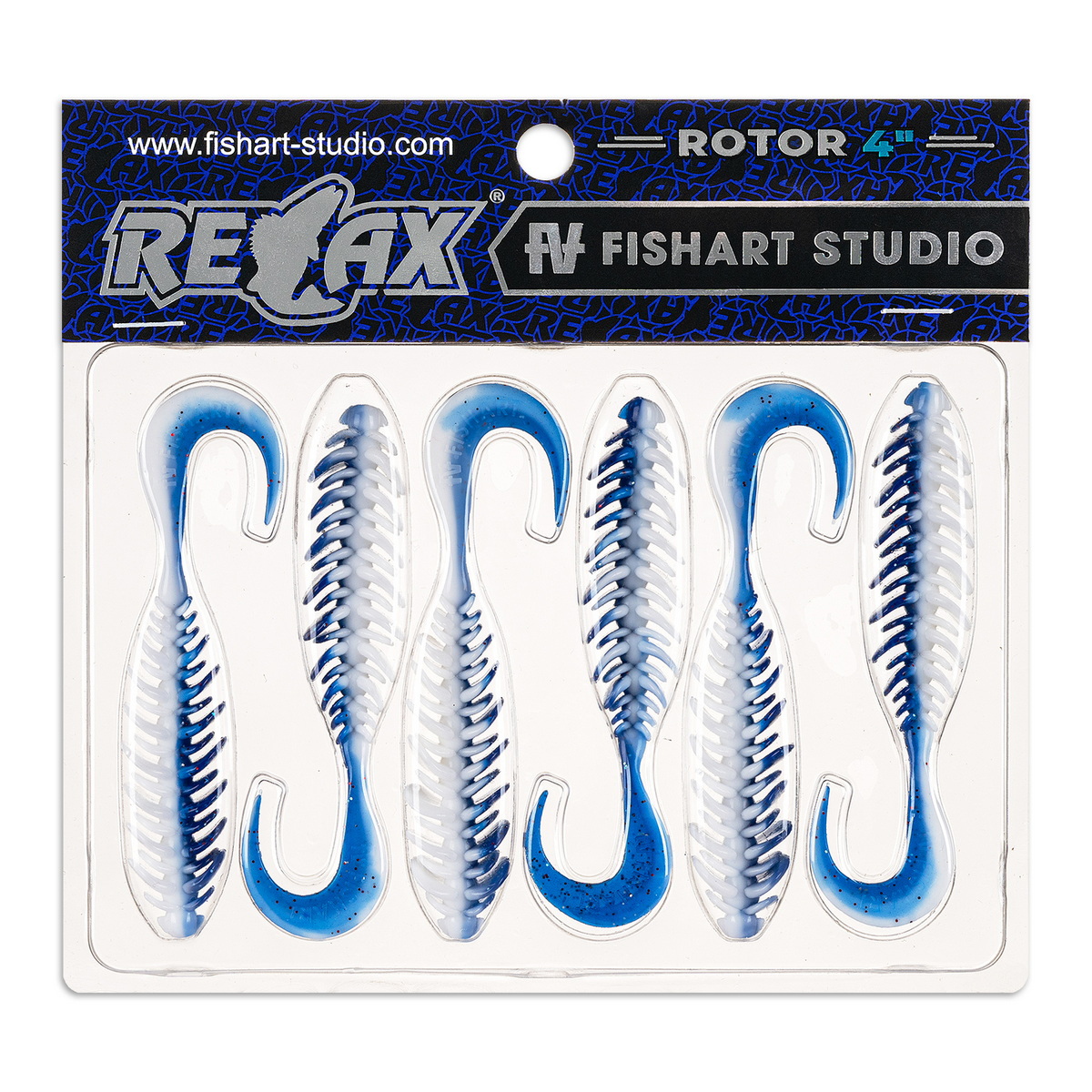 Силиконовая приманка Relax Rotor 4in 10см - TL026