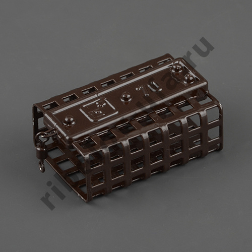 Кормушка фидерная прямоугольная крашеная РР 50гр